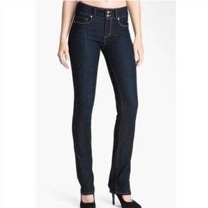 PAIGE Hidden Hills Dark Wash Boot Cut Jeans